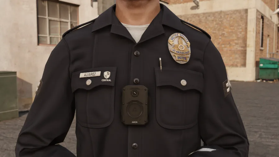 Los angeles Police Department Central Pins