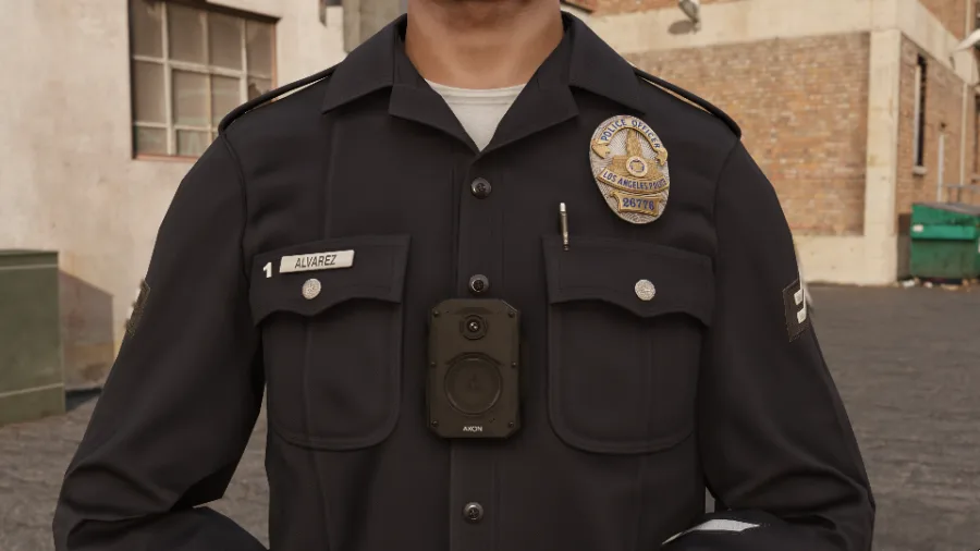 Los angeles Police Department Central Pins