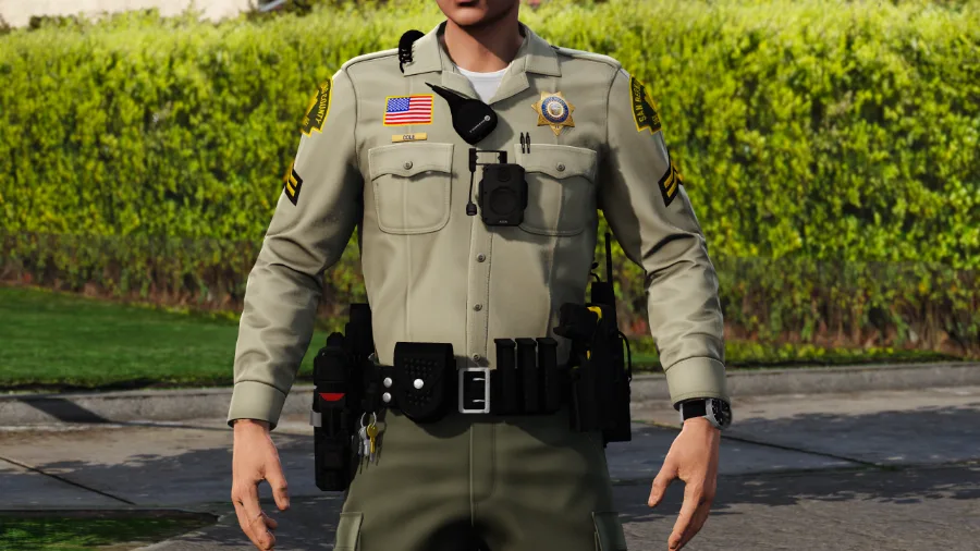 San Bernardino County Sheriff Chest Badge